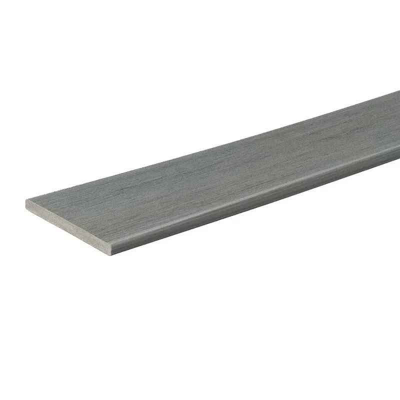 Offre Du Jour Contremarche de terrasse en Composite 9/16" x 7 1/4" x 12‘ TimberTech Prime+ - Sea Salt Gray