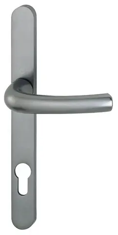 Ensemble de porte-fenêtre sur plaque étroite Tokyo HOPPE - Acier F9 - 1710RH300LMSGL - ép.48-52 - 1886819 Nouveauté