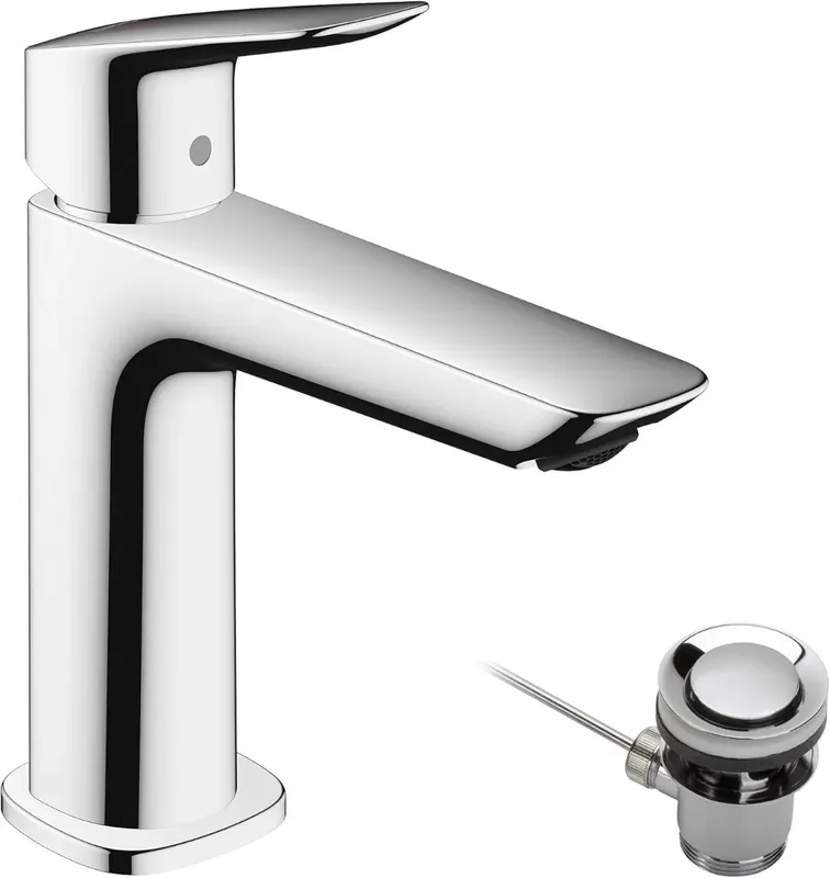 Meilleure Vente Mitigeur de lavabo 110 Fine CoolStart avec tirette et vidage - HANSGROHE - 71254000