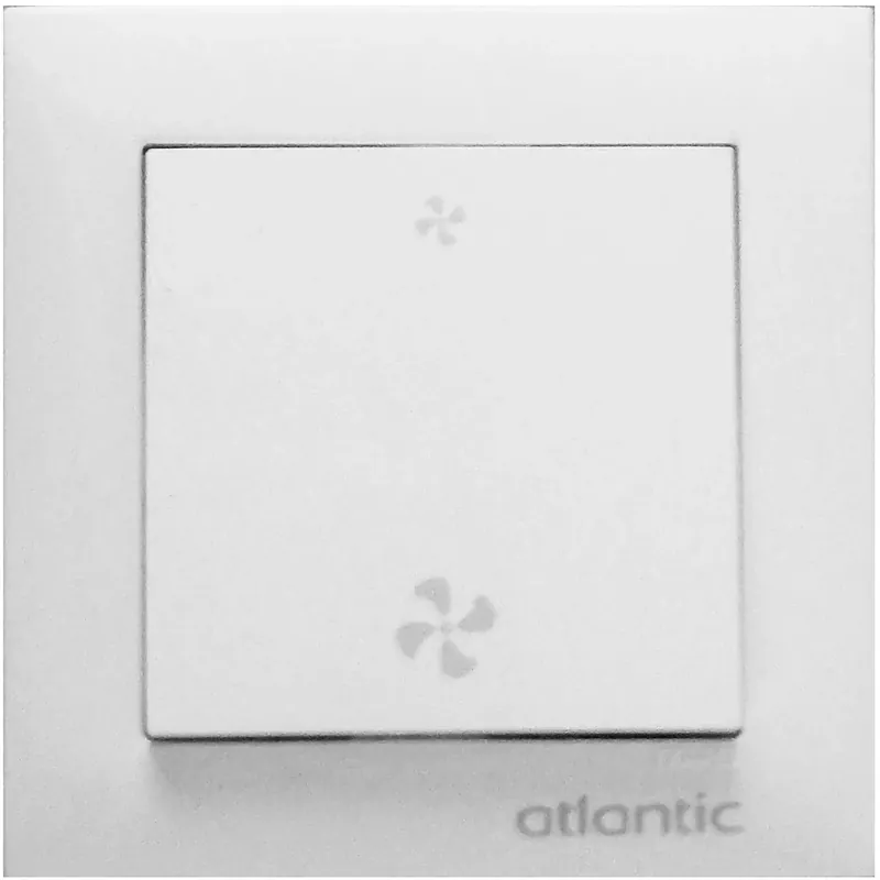 Bouton poussoir universel VMC pour bouches électriques et à pile – ATLANTIC – 420931 Nouveauté