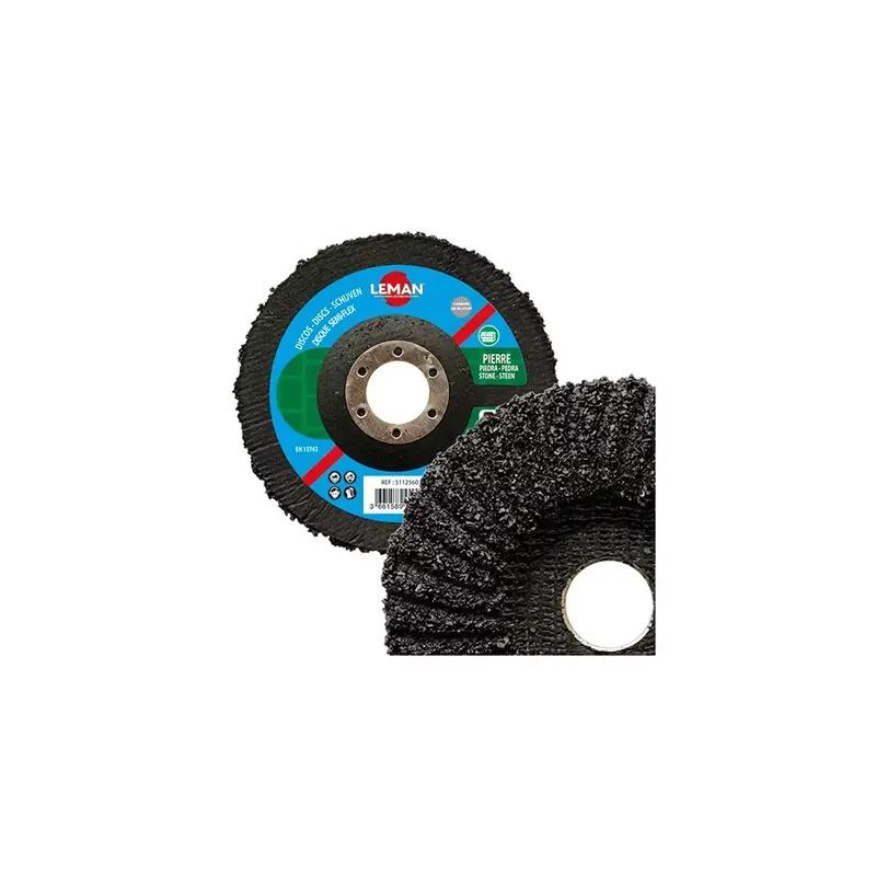 Super Prix Disque semi-flex bombé pour pierre et béton – D. 125 x Al. 22.23 mm Gr. 16 – LEMAN – 5112516