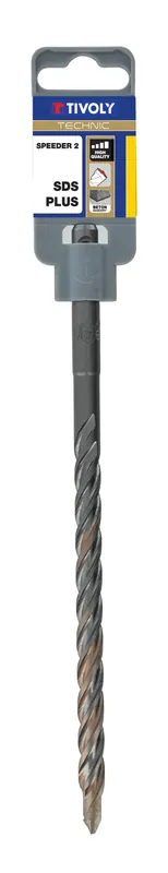 Foret bétons 2 taillants SPEEDER2 -Quadruple goujures SDS+ 18x210MM - TIVOLY - 10931231800 Achetez Aujourd'hui