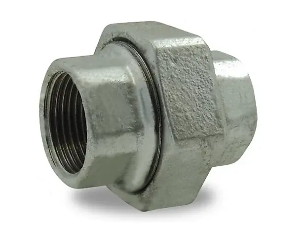 Solde Raccord union fonte galva avec joint plat caoutchouc monté FF - Fig 330 Codital