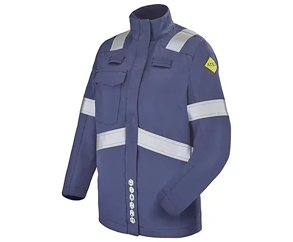 Réduction Blouson Atex Reflect 260 XP Cirse femme bleu marine Cepovett