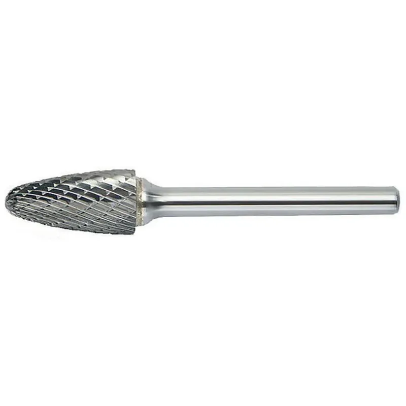 Mastercut SF1DC 1/4 Diamètre Doublecut SF Radius Tree Shape Burs Marque