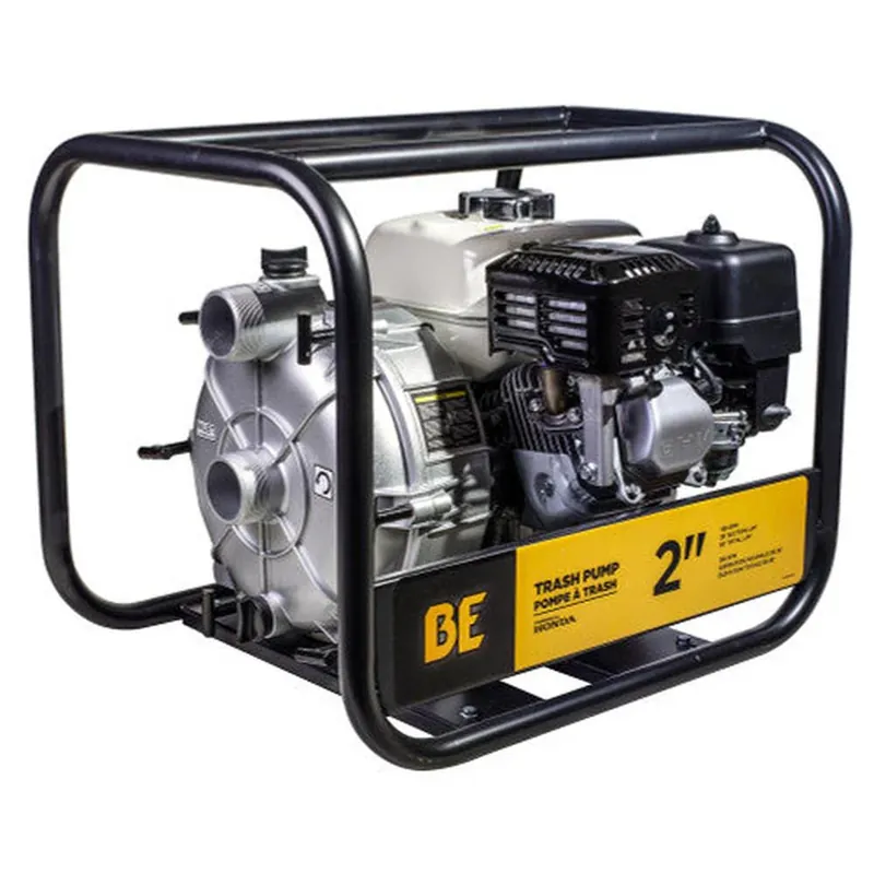 Offre Limitée BE Power Equipment TP-2065HT POMPE DE TRANSFERT SEMI-TRASH 2" AVEC MOTEUR HONDA GX200, 158 GPM
