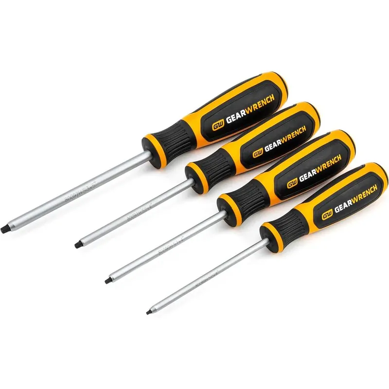 Jusqu'à Épuisement Des Stocks Jeu de tournevis bi-matière carré 4 pièces GearWrench 80065H