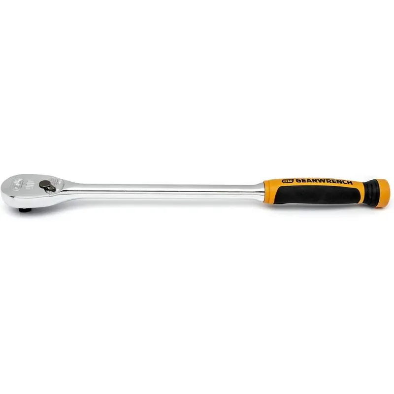Clé à cliquet en forme de larme à double matériau à 90 dents et entraînement 1/2 po GearWrench 81361T 16,5 po Prix Réduit
