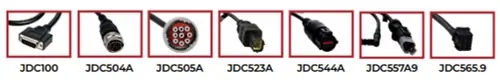 Soldes Cojali (Jaltest) 70002021 MHE USA Jeu de câbles comprenant les câbles JDC504A, JDC505A et JDC523A