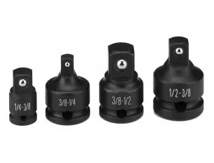 Grey Pneumatic 104A 4-Pc Friction Ball Impact Adapter Set Prix Bas