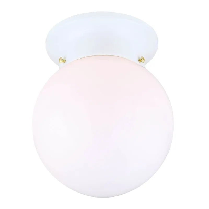 Produit De Marque Plafonnier, Waxim, blanc, 6"