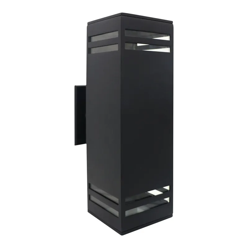 Offre Spéciale Applique murale extérieure, Maorra, noir, 12.99&Prime; x 12.5&Prime; x 5.9&Prime;