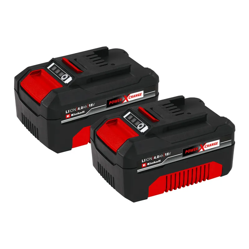 Promotion Saisonnière Batterie rechargeables au lithium-ion, 18V 4,0 Ah, 2/pqt